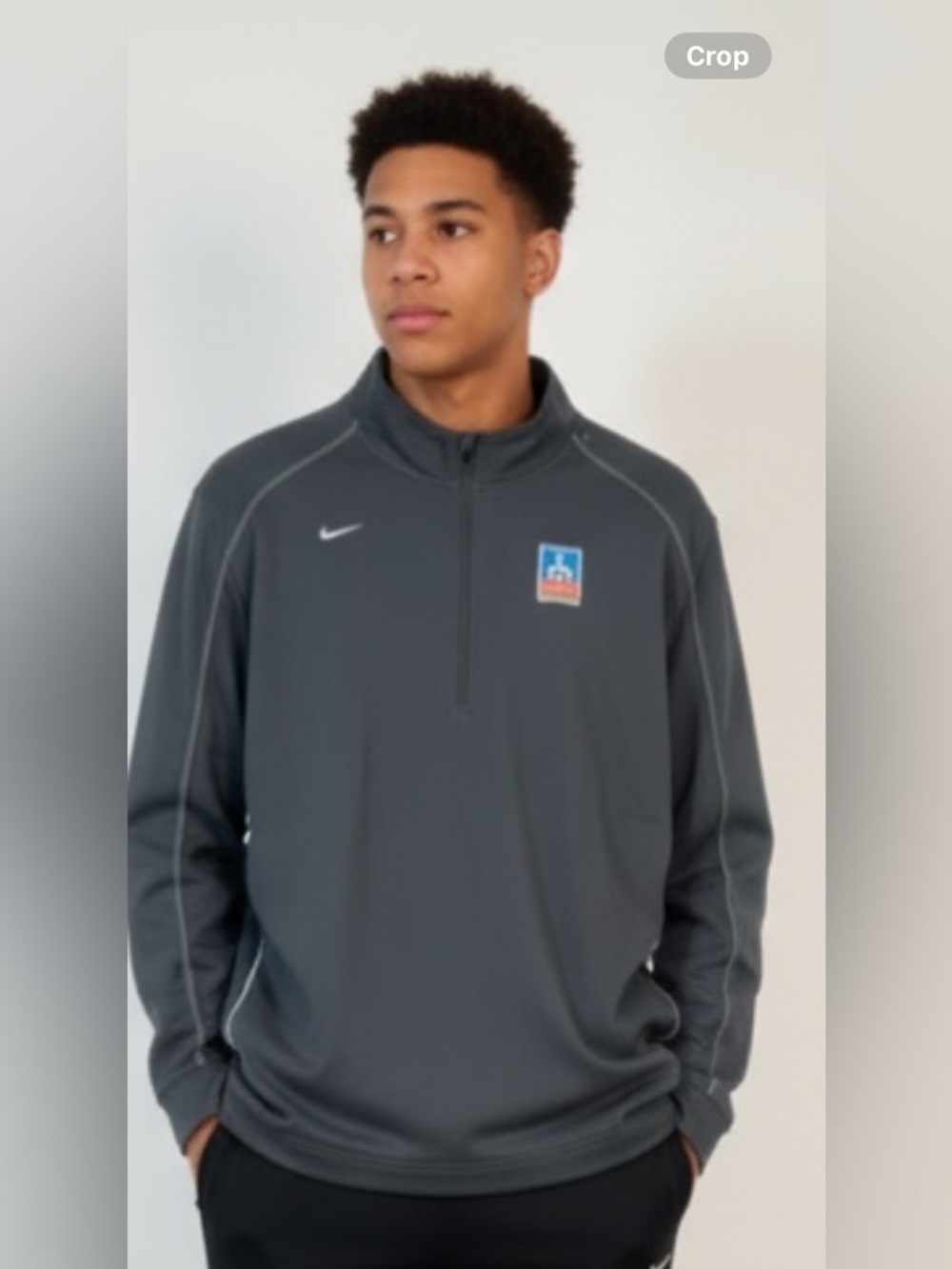 Nike Men's Dark Gray Performance JacketGrand Prix